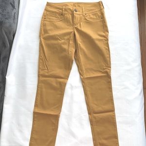 Mustard color jeggings